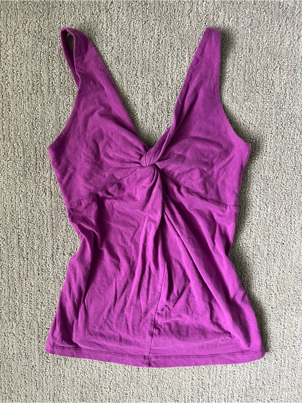 Y2K purple Cabi twist tank